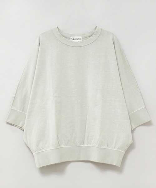 RNA-N(アールエヌエーエヌ)の「M2219 ピグメントダイドルマンスリーブT(Tシャツ/カットソー・レディース・ブラウン/ライトグレー/スミクロ/オレンジ・MEDIUM)」の3枚目の写真
