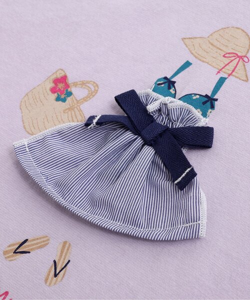 Seraph(セラフ)の「モチーフTシャツ(Tシャツ/カットソー・キッズ・ラベンダー/ミント/ピンク/オフホワイト・80/90/95/100/110/120/130/140)」の12枚目の写真