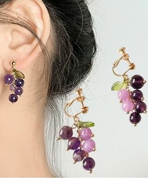 Coo+i（クーイ）の「ぶどうイヤリング（イヤリング）」