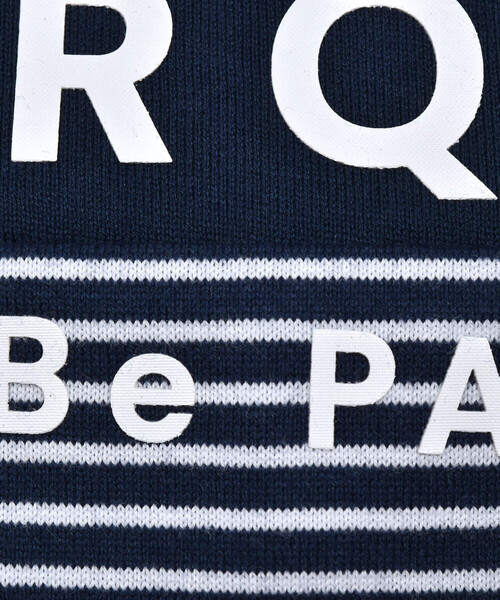 BeBe（ベベ）の「【お揃い】ボーダー切り替えワイドTシャツ(90~150cm)（Tシャツ/カットソー・キッズ・ブルー系その他2/ブラック系その他・110cm/100cm/120cm/130cm/140cm/150cm/90cm）」の19枚目の写真