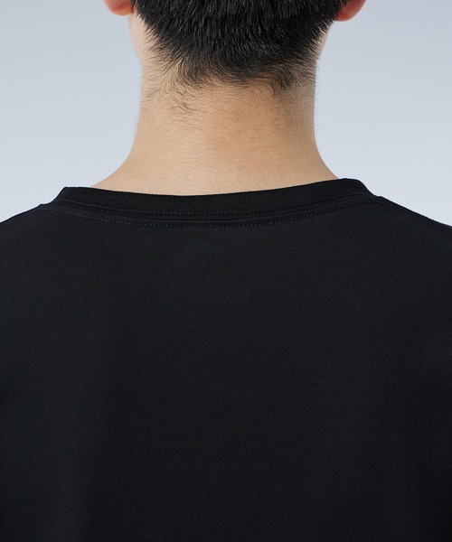 UNITED TOKYO（ユナイテッドトウキョウ）の「テクノラマ Tシャツ | レギュラーフィット（Tシャツ/カットソー・メンズ・ライトグレー/ダークグレー/ホワイト/オリーブ/ブラック/ライトブルーグレー・3/2/4/1）」の9枚目の写真