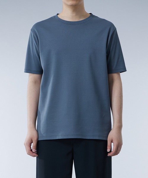 UNITED TOKYO（ユナイテッドトウキョウ）の「テクノラマ Tシャツ | レギュラーフィット（Tシャツ/カットソー・メンズ・ライトグレー/ダークグレー/ホワイト/オリーブ/ブラック/ライトブルーグレー・3/2/4/1）」の17枚目の写真