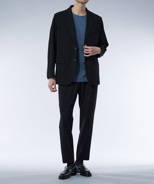 UNITED TOKYO（ユナイテッドトウキョウ）の「テクノラマ Tシャツ | レギュラーフィット（Tシャツ/カットソー・メンズ・ライトグレー/ダークグレー/ホワイト/オリーブ/ブラック/ライトブルーグレー・3/2/4/1）」の16枚目の写真