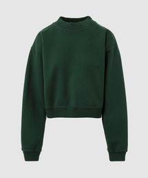ECOCYCLE for WOMEN（エコサイクルフォーウィメンズ）の「CROPPED MOCK NECK SWEAT（スウェット）」