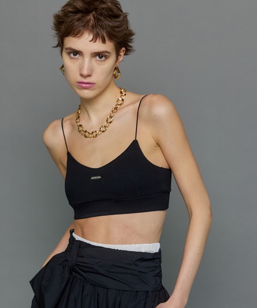 MAISON SPECIAL(メゾンスペシャル)の「Miller Collaboration Bra Top/Millerコラボブラトップ【MAISON SPECIAL/メゾンスペシャル】(チューブトップ・レディース・モカ/ホワイト/ピンク/ブラック・FREE)」の3枚目の写真