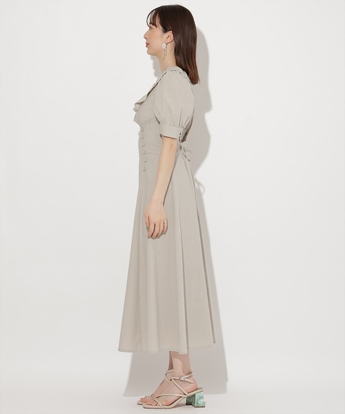 WILLSELECTION(ウィルセレクション)の「フリルカシュクールフレアワンピース(ワンピース・レディース・ピンク/サックスブルー/グリーン・FREE)」の7枚目の写真