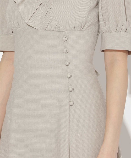 WILLSELECTION(ウィルセレクション)の「フリルカシュクールフレアワンピース(ワンピース・レディース・ピンク/サックスブルー/グリーン・FREE)」の10枚目の写真