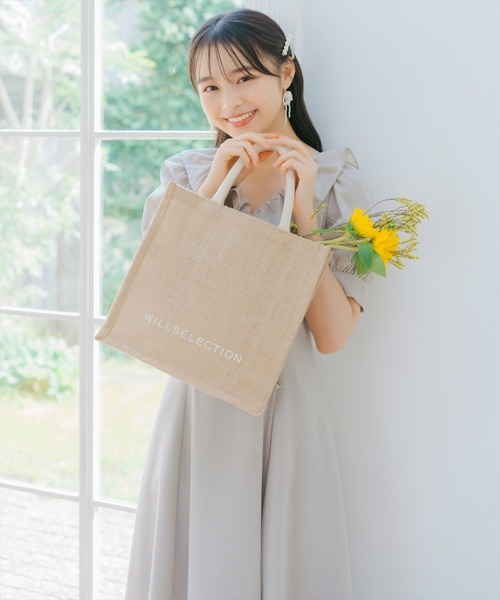 WILLSELECTION(ウィルセレクション)の「フリルカシュクールフレアワンピース(ワンピース・レディース・ピンク/サックスブルー/グリーン・FREE)」の5枚目の写真