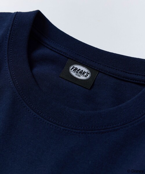 FREAK'S STORE(フリークスストア)の「限定展開/DISNEY ディズニー ミッキーマウス/別注 ビッグシルエット フロントプリント クルーネックTシャツ(Tシャツ/カットソー・メンズ・ホワイト/ホワイト×ブラック/スミクロ/ピンク/ネイビー/アッシュグレー・SMALL/MEDIUM/LARGE)」の22枚目の写真
