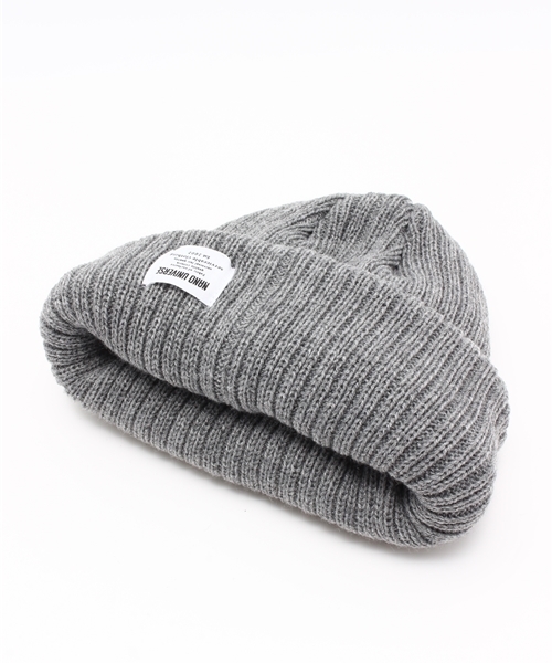 NANO universe（ナノユニバース）の「リブカラーワッチ（ニットキャップ/ビーニー・メンズ・グリーン/ボルドー/ブルー/グレー/ベージュ/ネイビー/ブラック・FREE）」の9枚目の写真