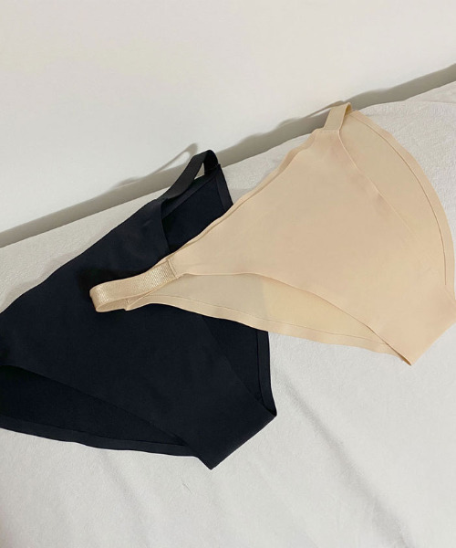 VIVID LADY(ビビッドレディー)の「シームレスショーツ レディース 水着用(ショーツ・レディース・ブラック/ベージュ・FREE)」の8枚目の写真