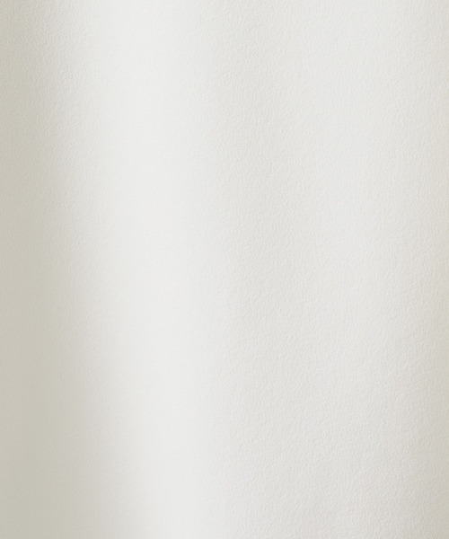 Whim Gazette（ウィムガゼット）の「Vガゼットハーフスリーブプルオーバー（シャツ/ブラウス・レディース・ブラック/ベージュ/オフホワイト・FREE）」の13枚目の写真