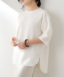 Whim Gazette（ウィムガゼット）の「Vガゼットハーフスリーブプルオーバー（シャツ/ブラウス）」