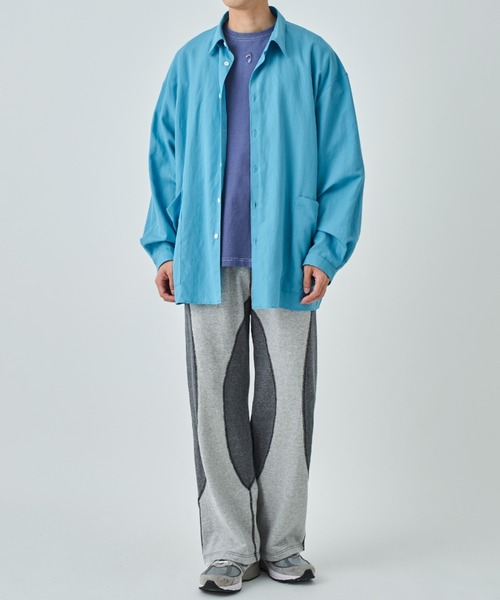 トップス DIGAWEL Side Pocket L/S shirt Side Pocket L/S shirt – DIGAWEL ONLINE STORE