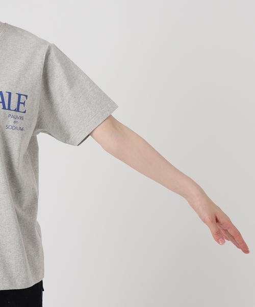 SLOBE IENA(スローブイエナ)の「PUR JUS ロゴプリントTEE(Tシャツ/カットソー・レディース・イエロー/ピンク/グレー・FREE)」の17枚目の写真
