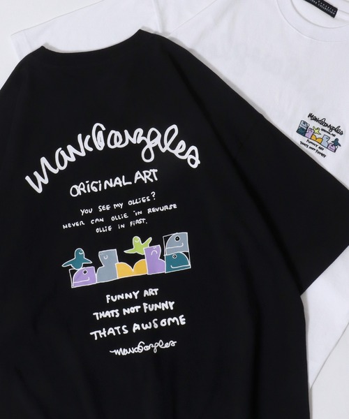 Mark Gonzales(マーク・ゴンザレス)の「2026SS新柄追加 MARK GONZALES ARTWORK COLLECTION/マークゴンザレス 別注 ワンポイント刺繍 バックプリント オーバーサイズ 半袖Tシャツ レディース メンズ(Tシャツ/カットソー・メンズ・ホワイト/ホワイト系その他/ブラック系その他/ホワイト系その他2/ブラック/ブラック系その他2/ブラック系その他3/ブラック系その他4/ブラック系その他5/ホワイト系その他3/ホワイト系その他5/ホワイト系その他4/ブラック系その他6/ホワイト系その他6/ホワイト系その他7/ホワイト系/ブラック系その他7/ブラック系・M/L/XL)」の13枚目の写真