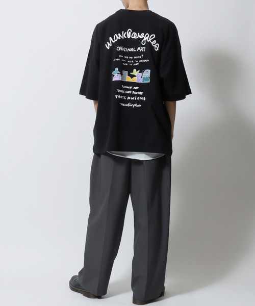 BEYOOOOONDS マークゴンザレス　半袖 Mark Gonzales Tシャツ メンズ トップス 半袖 インナー マーク