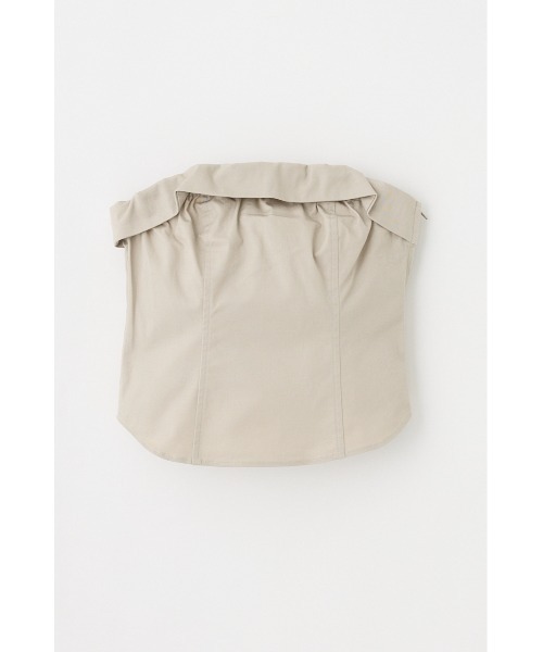 MOUSSY（マウジー）の「BARE ビスチェ（ベスト・レディース・アイボリー/ブラック/ライトカーキ・1/2）」の17枚目の写真