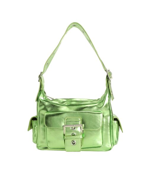 jouetie（ジュエティ）の「メニーポケットハンドBAG（ハンドバッグ・レディース・グリーン/シルバー/ゴールド・FREE）」の14枚目の写真
