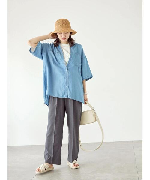 Samansa Mos2 blue（サマンサモスモスブルー）の「【接触冷感