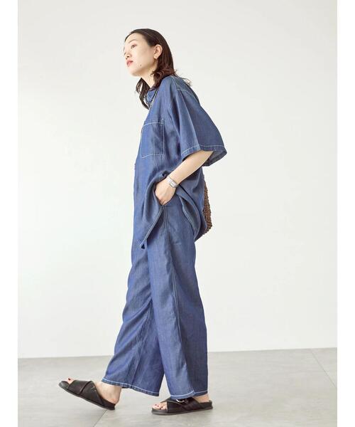 Samansa Mos2 blue（サマンサモスモスブルー）の「【接触冷感