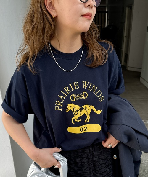 ロゴ プリント＆紐刺繍 3D刺繍 Tシャツ 半袖 VISION STREET WEAR 長袖Tシャツ メンズ バックプリント バック