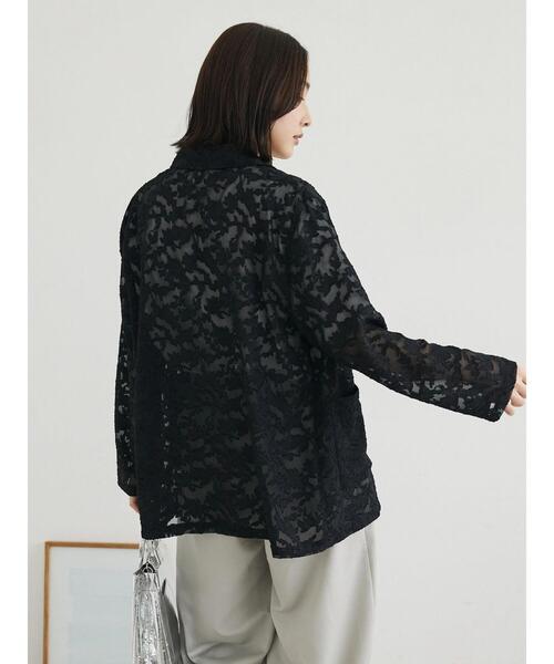 Sugar spoon(シュガースプーン)の「・SUGAR SPOON シアージャカードジャケット(その他アウター・レディース・ブラウン/アイボリー/ブラック・FREE)」の21枚目の写真