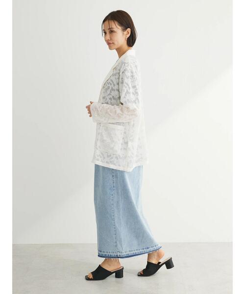 Sugar spoon(シュガースプーン)の「・SUGAR SPOON シアージャカードジャケット(その他アウター・レディース・ブラウン/アイボリー/ブラック・FREE)」の7枚目の写真