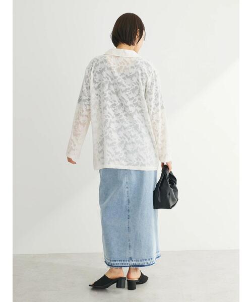 Sugar spoon(シュガースプーン)の「・SUGAR SPOON シアージャカードジャケット(その他アウター・レディース・ブラウン/アイボリー/ブラック・FREE)」の8枚目の写真