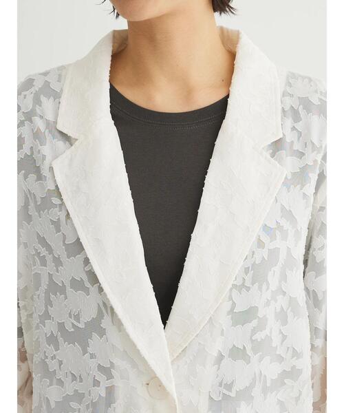 Sugar spoon(シュガースプーン)の「・SUGAR SPOON シアージャカードジャケット(その他アウター・レディース・ブラウン/アイボリー/ブラック・FREE)」の12枚目の写真