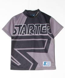 【STARTER GOLF】スターターゴルフ FIELDSENSOR(R)吸水速乾 STARTERビックロゴ モックネック半袖カットソー SG-123001