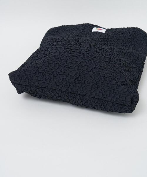 FRUIT OF THE LOOM(フルーツオブザルーム)の「∴WEGO/別注FTLギャザーハンドルトート(トートバッグ・レディース・オフホワイト/ブラック・FREE)」の11枚目の写真