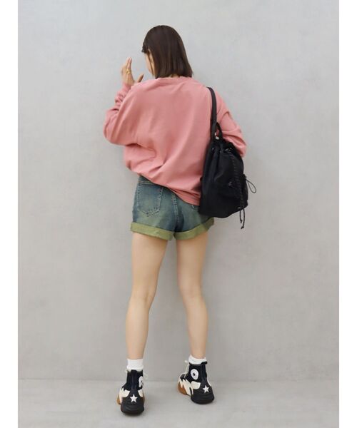 EVRIS（エヴリス）の「ナイロンショルダーBAG（ショルダーバッグ・レディース・ホワイト/ブラック・FREE）」の7枚目の写真