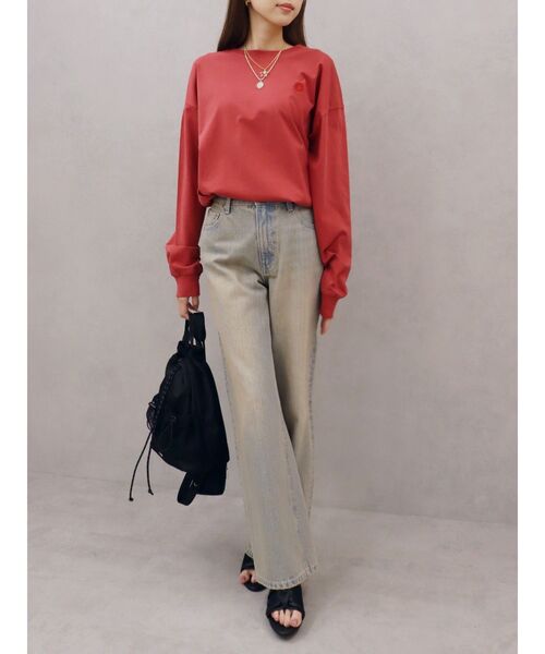 EVRIS（エヴリス）の「ナイロンショルダーBAG（ショルダーバッグ・レディース・ホワイト/ブラック・FREE）」の9枚目の写真