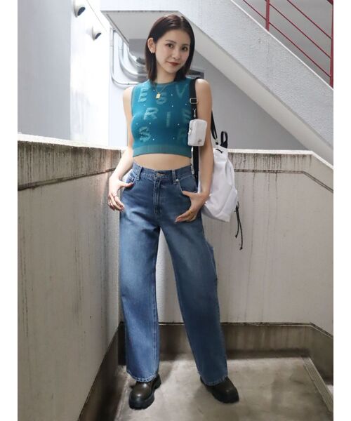 EVRIS（エヴリス）の「ナイロンショルダーBAG（ショルダーバッグ・レディース・ホワイト/ブラック・FREE）」の20枚目の写真