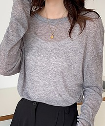 Ulysses（ユリシス）の「クルーネックシアーカットソー（Tシャツ/カットソー）」