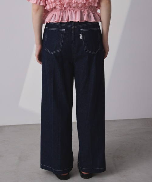 登場! デニムワイドパンツ（デニムパンツ）｜PERNA（ペルナ）の パンツ