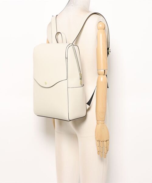 SALON de RUBAN(サロンドルヴァン)の「【SALON de RUBAN / サロン ド ルヴァン】 × かるいかばん リュック SAC'S BAR別注(バックパック/リュック・レディース・ライトグレー/ブラック/アイボリー/グレイッシュベージュ/グレー系その他/ベージュ系その他・FREE)」の13枚目の写真