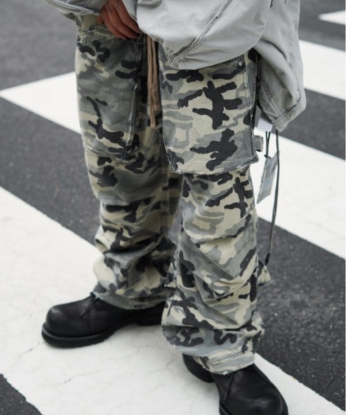 FR(13)NDS（フレンズ）の「FR(13)NDS /フレンズ/ミリタリーカーゴパンツ（カーゴパンツ・メンズ・ブラック/カーキ/その他2・F）」の3枚目の写真