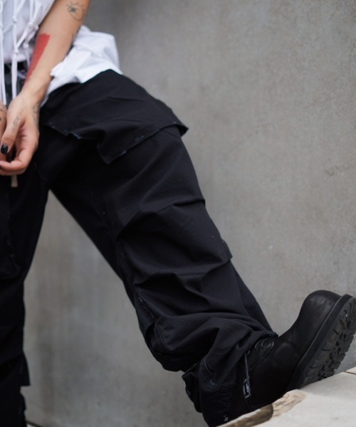 FR(13)NDS（フレンズ）の「FR(13)NDS /フレンズ/ミリタリーカーゴパンツ（カーゴパンツ・メンズ・ブラック/カーキ/その他2・F）」の5枚目の写真