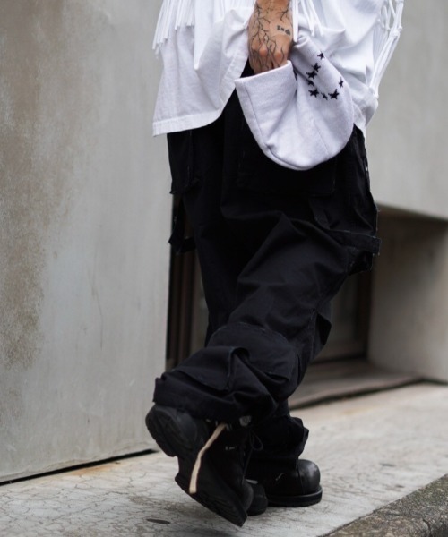 FR(13)NDS（フレンズ）の「FR(13)NDS /フレンズ/ミリタリーカーゴパンツ（カーゴパンツ・メンズ・ブラック/カーキ/その他2・F）」の6枚目の写真