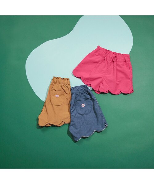 BREEZE（ブリーズ）の「【撥水加工】水陸両用スカラップパンツ（その他パンツ・キッズ・ベージュ/ピンク/ブルー・120/130/140/80/90/100/110）」の15枚目の写真