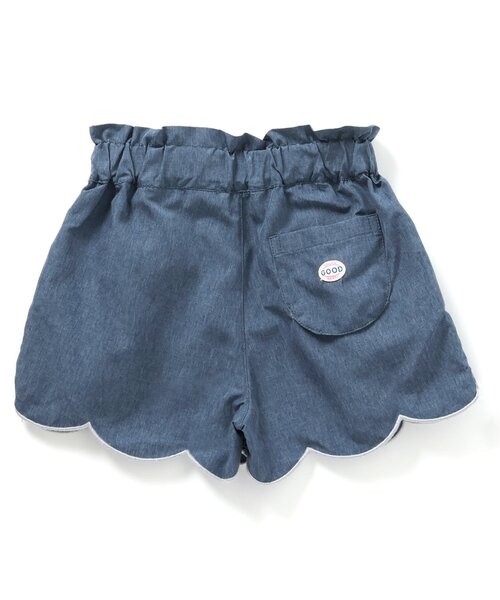 BREEZE（ブリーズ）の「【撥水加工】水陸両用スカラップパンツ（その他パンツ・キッズ・ベージュ/ピンク/ブルー・120/130/140/80/90/100/110）」の5枚目の写真