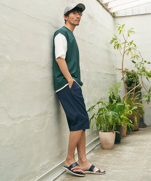 ikka(イッカ)の「6.5分丈チェックドビーハーフパンツ(その他パンツ・メンズ・ネイビー/グレー・XL/L/M/S)」の22枚目の写真