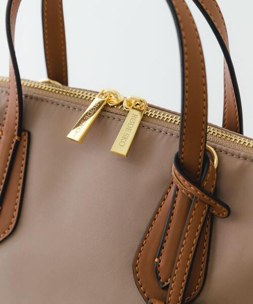 RODE SKO(ロデスコ)の「プチ撥水ファスナートートバッグ(トートバッグ・レディース・ホワイト系その他/ベージュ系その他/ピンク系その他/ブルー/ライトブルー・ONE)」の8枚目の写真