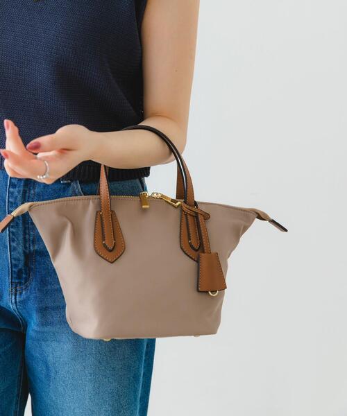 RODE SKO(ロデスコ)の「プチ撥水ファスナートートバッグ(トートバッグ・レディース・ホワイト系その他/ベージュ系その他/ピンク系その他/ブルー/ライトブルー・ONE)」の12枚目の写真