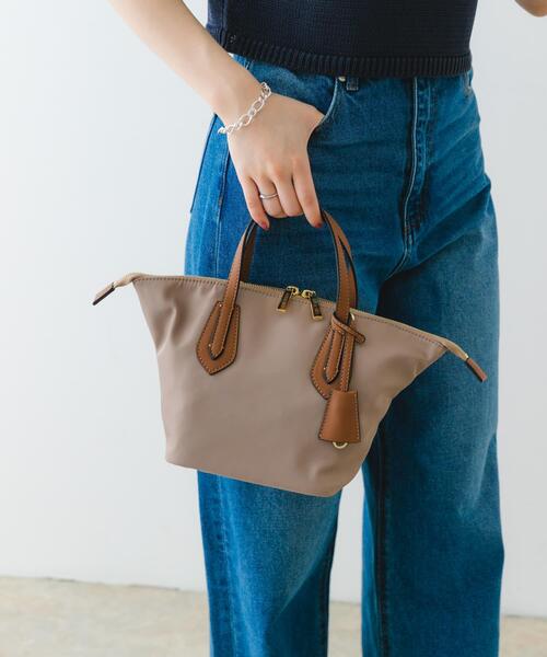 RODE SKO(ロデスコ)の「プチ撥水ファスナートートバッグ(トートバッグ・レディース・ホワイト系その他/ベージュ系その他/ピンク系その他/ブルー/ライトブルー・ONE)」の13枚目の写真