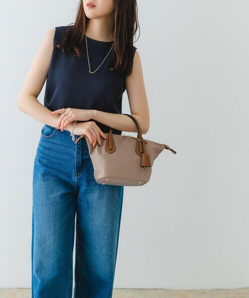 RODE SKO(ロデスコ)の「プチ撥水ファスナートートバッグ(トートバッグ・レディース・ホワイト系その他/ベージュ系その他/ピンク系その他/ブルー/ライトブルー・ONE)」の17枚目の写真