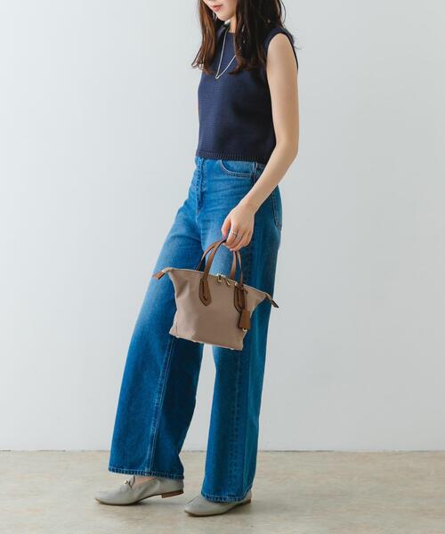 RODE SKO(ロデスコ)の「プチ撥水ファスナートートバッグ(トートバッグ・レディース・ホワイト系その他/ベージュ系その他/ピンク系その他/ブルー/ライトブルー・ONE)」の20枚目の写真