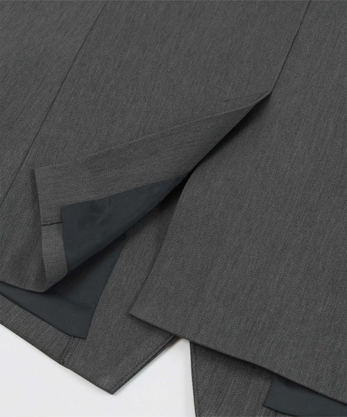 UR'S（ユアーズ）の「Vネックジレ/ベスト（ベスト・レディース・ネイビー/チャコール/ブラック/アイボリー・S/M/L）」の14枚目の写真